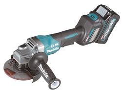 MAKITA Aku úhlová bruska s regulací 125mm Li-ion XGT 40V/4,0Ah, GA029GM201, GA029GM201